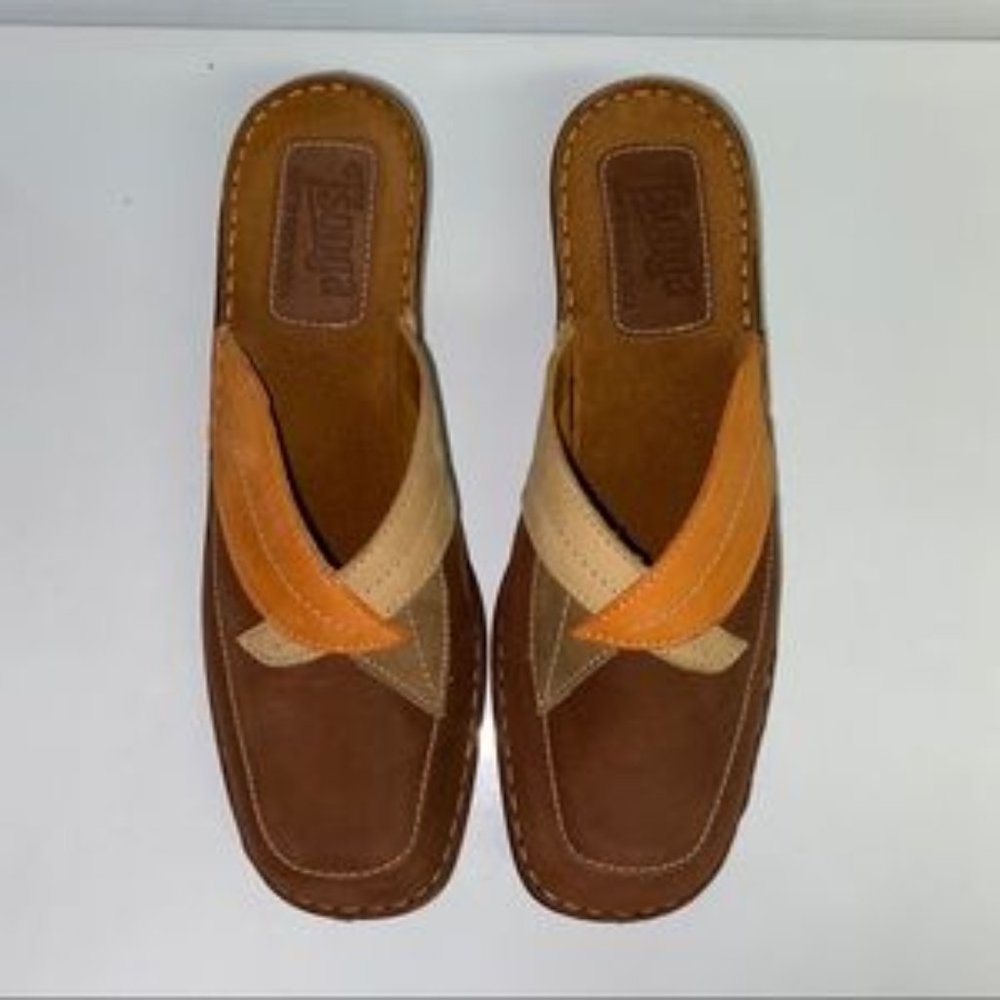 Tsonga Nubuck Leather Comfort Clogs